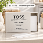 Toss Detergent Sheets 50 Sheets | Pre-Order